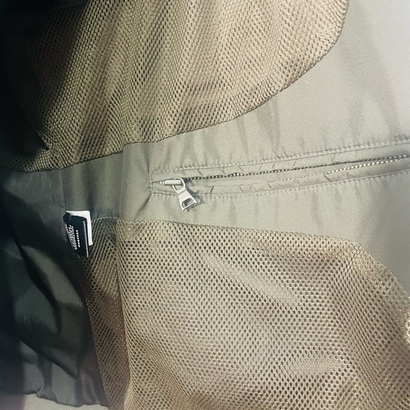 Men’s Large Banana Republic Bomber Jacket, Military Coat, Olive Green - Picture 8 of 9